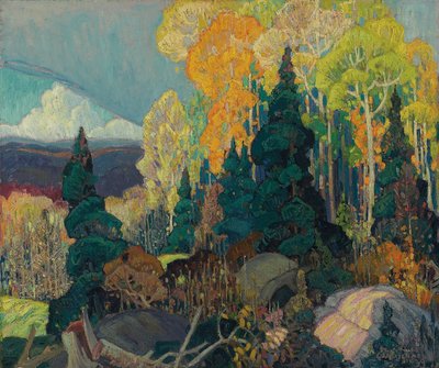 Herbsthügel von Franklin Carmichael